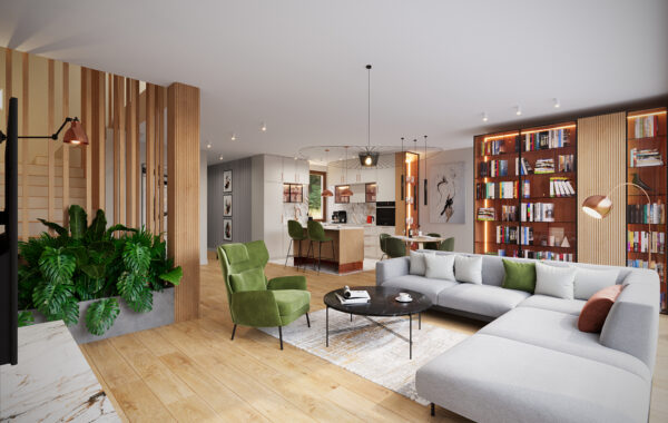 Modern house near Warsaw