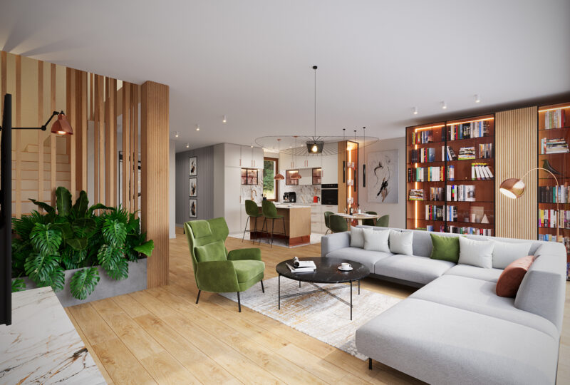 Modern house near Warsaw
