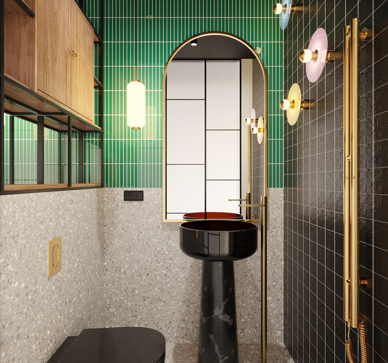 REYMONTA wc parter wersja czarna